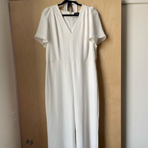 WHBM White Jumpsuit